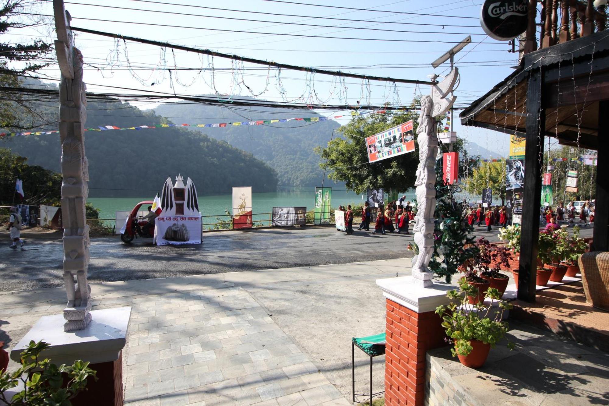 Lake View Resort Pokhara Exterior photo