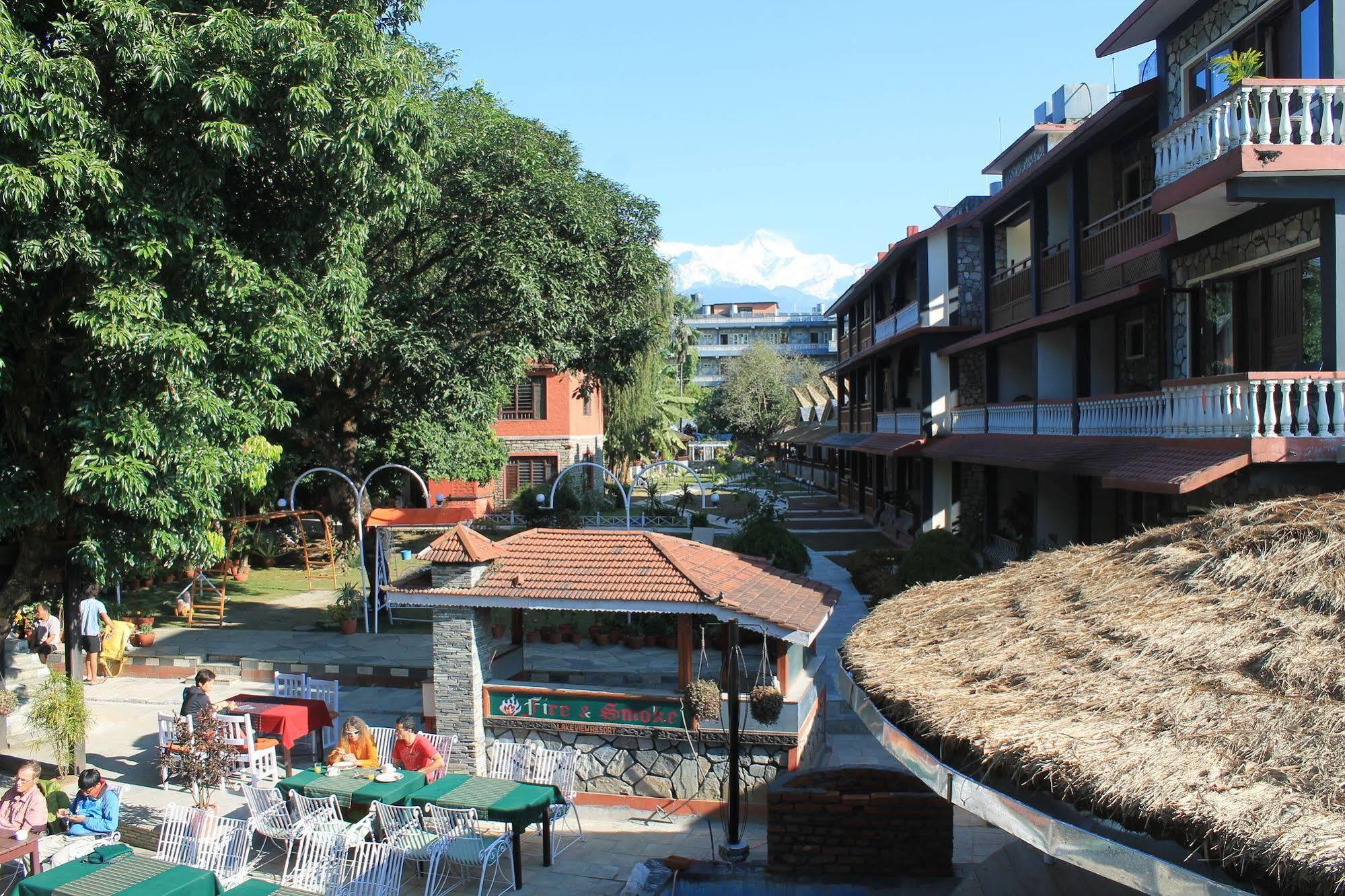 Lake View Resort Pokhara Exterior photo